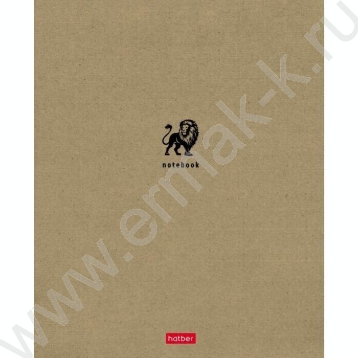 Тетрадь  48л клетка "Дикие и свободные" /крафт/ 5видов | Фото 4