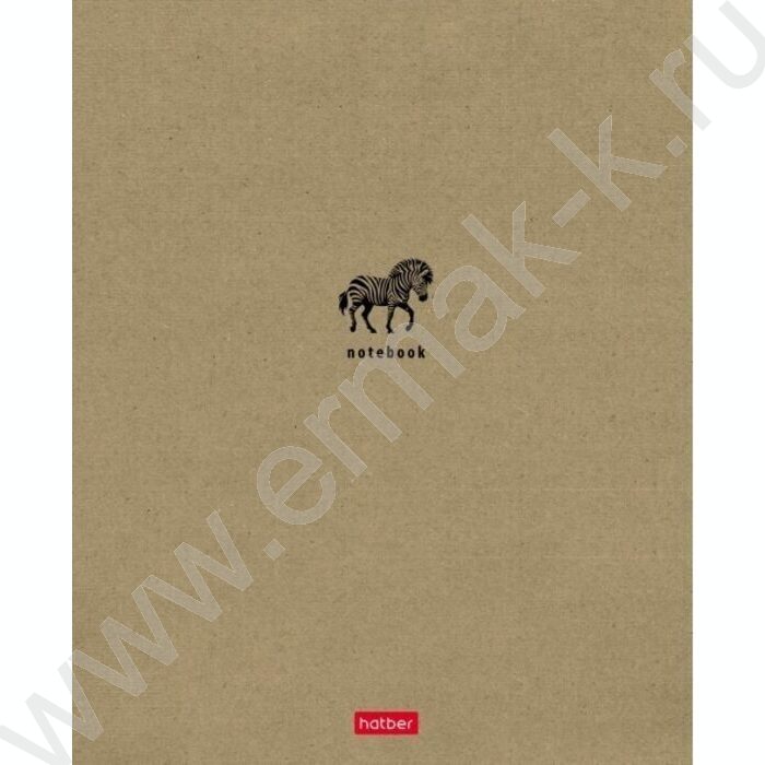Тетрадь  48л клетка "Дикие и свободные" /крафт/ 5видов | Фото 5