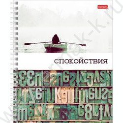 Тетрадь  80л клетка/спираль "Время вдохновения" ассорти | Фото 2