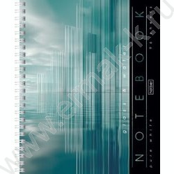 Тетрадь  96л клетка/спираль "Glass&Water" ассорти | Фото 2