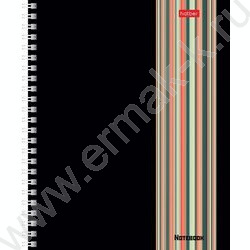 Тетрадь  96л линейка/спираль "LINES" /ламинация Soft-touch/ ассорти | Фото 1