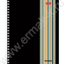 Тетрадь  96л линейка/спираль "LINES" /ламинация Soft-touch/ ассорти | Фото 2