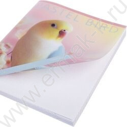 Тетрадь  96л клетка/пластик обл. "Pastel Animals" ассорти | Фото 7