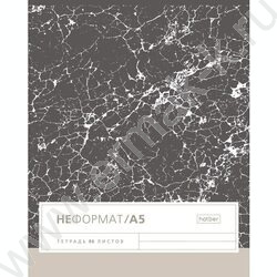 Тетрадь  96л линейка/пластик обл. "НеФормат" ассорти | Фото 1