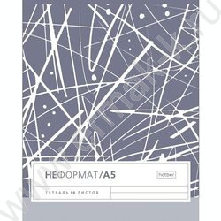 Тетрадь  96л линейка/пластик обл. "НеФормат" ассорти | Фото 5