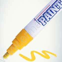 Маркер-краска /желтый/ 4мм круг /нитро-основа | Фото 3