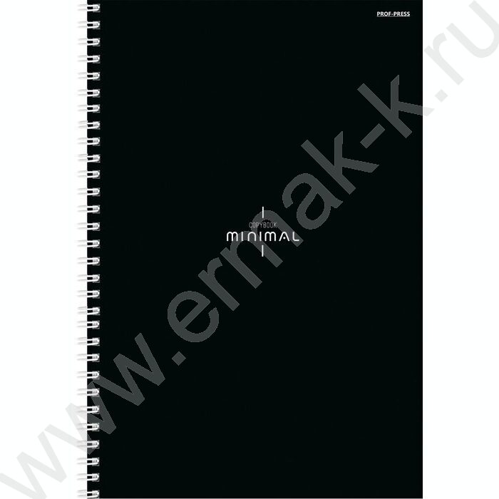 Тетрадь  60л А4 клетка/спираль "Минималистичный дизайн-1" | Фото 1