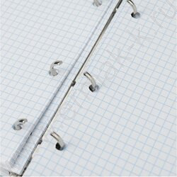 Тетрадь  80л клетка/кольца "Вид на мегаполис" /глянец/лён | Фото 4