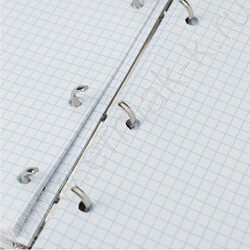 Тетрадь  80л клетка/кольца "Грациозная пантера-2" /глянец/лён | Фото 4