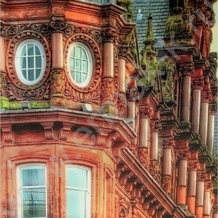 Тетрадь 100л клетка/кольца "Красивая архитектура-6" | Фото 6