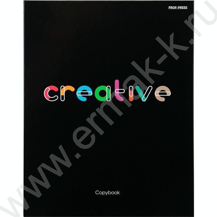 Тетрадь 100л клетка/кольца "Цветные буквы" | Фото 2