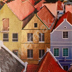 Тетрадь 120л клетка/кольца "Яркая архитектура-2" /твин-лак/хол.фольга | Фото 6