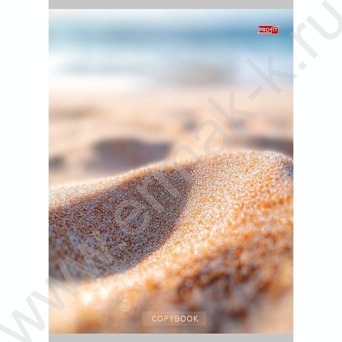 Тетрадь  96л А4 клетка "Песок в макросъёмке" | Фото 1