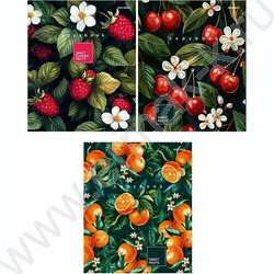 Тетрадь  96л А4 клетка "Сочные фрукты и ягоды" | Фото 1