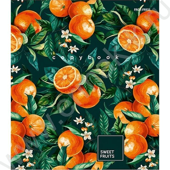 Тетрадь  96л А4 клетка "Сочные фрукты и ягоды" | Фото 4