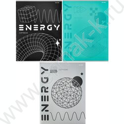 Тетрадь  96л А4 клетка "Фигуры и линии" | Фото 1