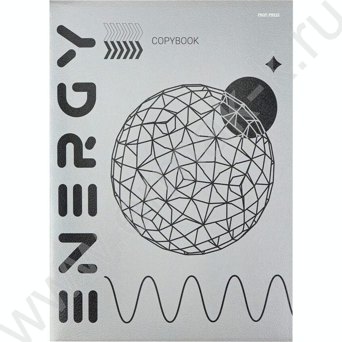 Тетрадь  96л А4 клетка "Фигуры и линии" | Фото 3