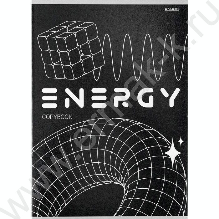 Тетрадь  96л А4 клетка "Фигуры и линии" | Фото 4