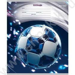 Тетрадь  12л линейка "Разные мячи-3" 5видов | Фото 4