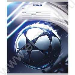 Тетрадь  12л линейка "Разные мячи-3" 5видов | Фото 5