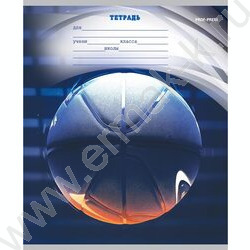 Тетрадь  12л линейка "Разные мячи-3" 5видов | Фото 6