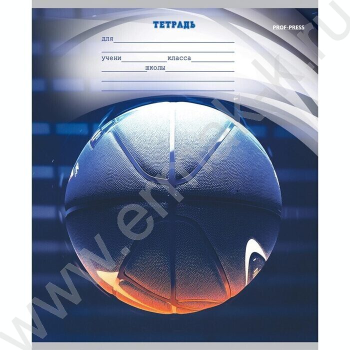 Тетрадь  12л линейка "Разные мячи-3" 5видов | Фото 6
