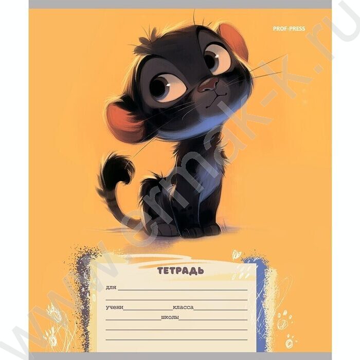 Тетрадь  12л линейка косая "Забавные животные-4" /твин-лак/ 5видов | Фото 3