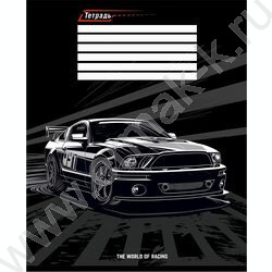 Тетрадь  12л линейка косая "Микс авто" /твин-лак/ 5видов | Фото 3