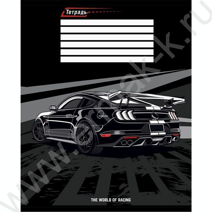 Тетрадь  12л линейка косая "Микс авто" /твин-лак/ 5видов | Фото 4