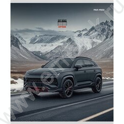 Тетрадь  96л клетка "Разные автомобили-10" ассорти | Фото 5