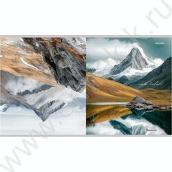 Тетрадь  96л клетка "Виды природы-7" /перевертыши ассорти | Фото 5