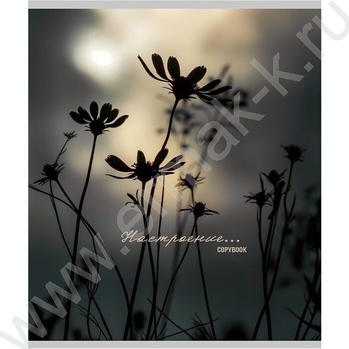 Тетрадь  96л клетка "Настроение и природа" /глит.голограф/ ассорти | Фото 5
