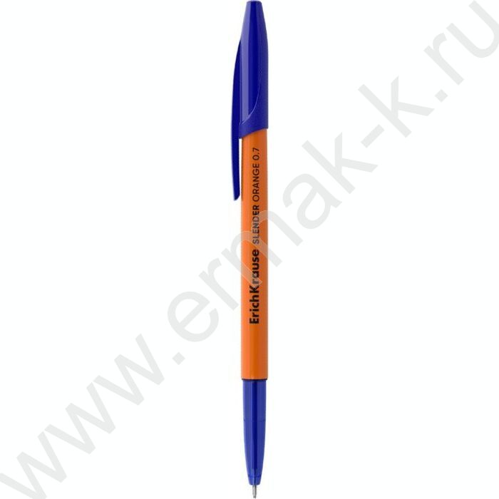 Ручка шар Slender Stick Orange 0,7мм, синяя | Фото 1