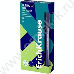 Ручка шар ULTRA-30 Stick&Grip Reef 0,7мм, синяя | Фото 2