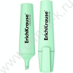 Текстовыделитель /зеленый/ 5мм косой Visioline V-12 Pastel | Фото 1