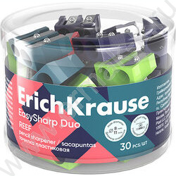 Точилка 2отв. пластик EasySharp Duo, Reef /ассорти | Фото 2