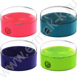 Точилка 1отв. пластик Universe Plus, Reef /с контейнером /ассорти | Фото 1