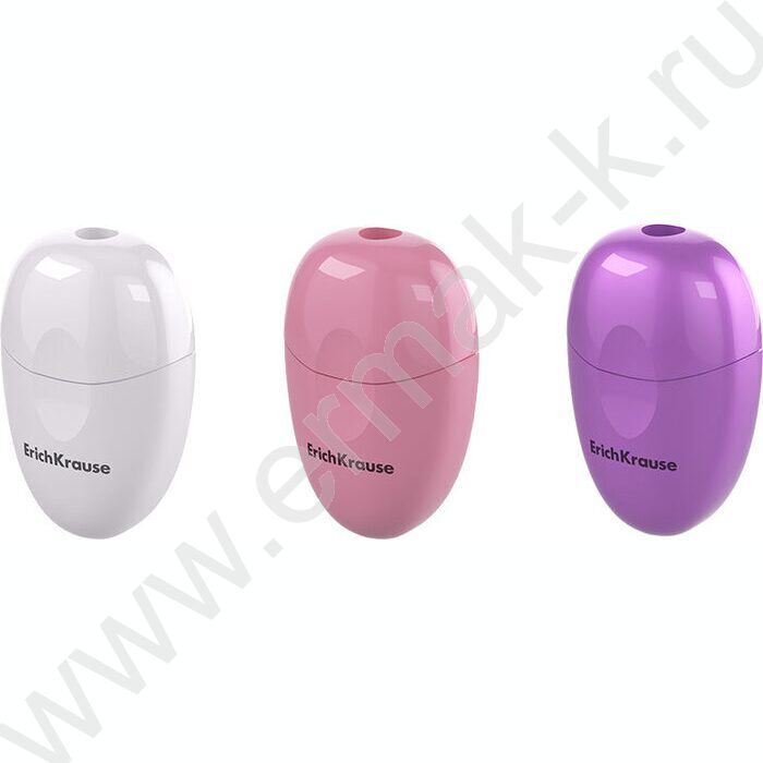 Точилка 1отв. пластик Eva, Candy /с контейнером /ассорти | Фото 1