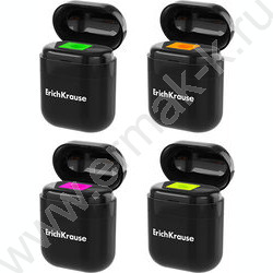 Точилка 1отв. пластик Case, Accent /с контейнером /ассорти | Фото 1