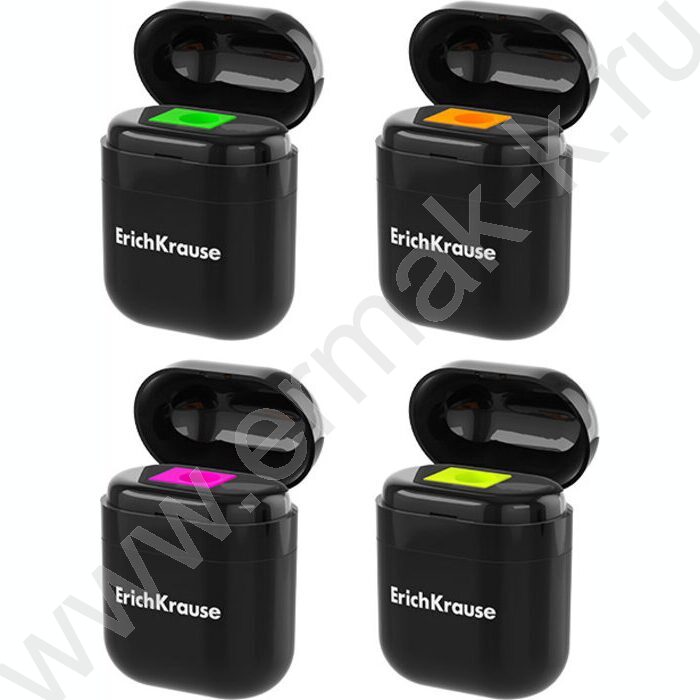 Точилка 1отв. пластик Case, Accent /с контейнером /ассорти | Фото 1