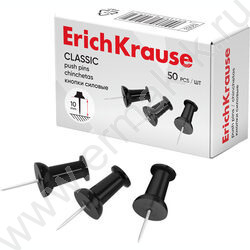 Кнопки-втулки силовые Classic /черные /50шт | Фото 1