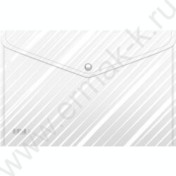 Папка-конверт на кнопке А4 Clear Lines | Фото 1
