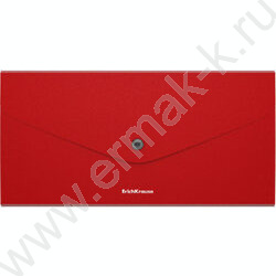 Папка-конверт на кнопке Travel Matt Classic, с 3 отделениями /ассорти | Фото 5