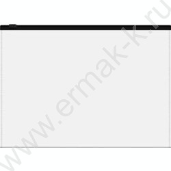 Папка-конверт на молнии А5 Zip Fizzy Clear прозрачный c цветной молнией /ассорти | Фото 5