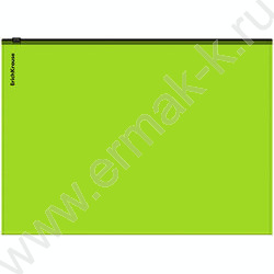 Папка-конверт на молнии А4 Zip Soft Reef /непрозрачный, ассорти | Фото 5