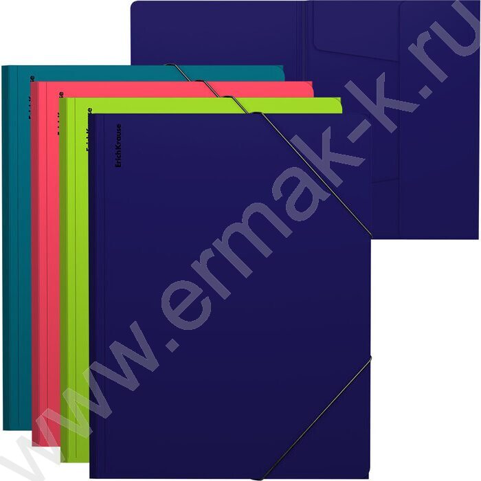 Папка на резинках Soft Reef ассорти А4 | Фото 1