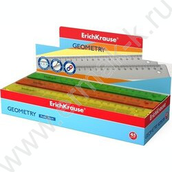 Линейка пл 20см Neon, с таблицей умножения /ассорти /коробка-дисплей | Фото 2