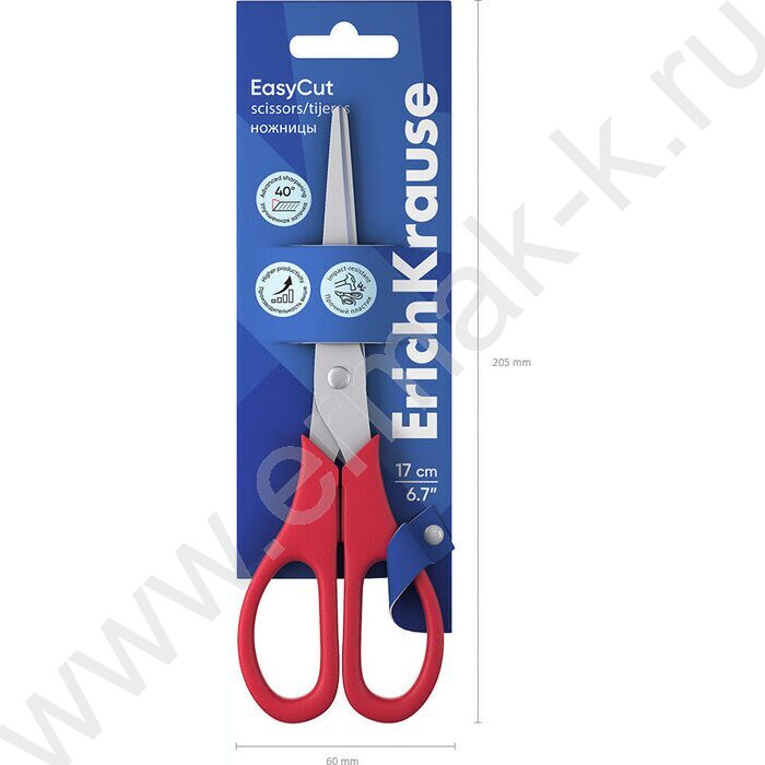 Ножницы 17см EasyCut /ассорти /европодвес | Фото 5