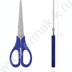 Ножницы для левшей 17см EasyCut ассорти /европодвес | Фото 4