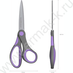 Ножницы 18см Comfort /ассорти /европодвес | Фото 4